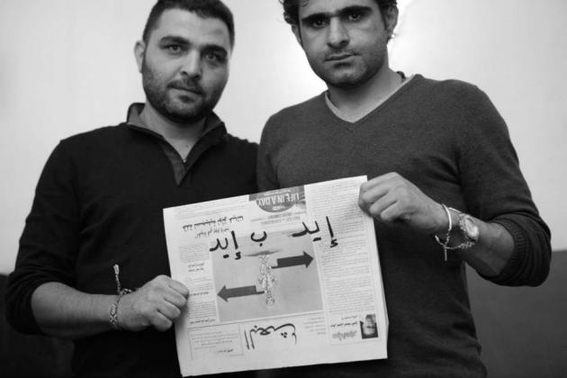 شادي أبو فخر وعاصم حمشو - Shadi AbuFakhir &amp; Assem Hamso<br />"hand in hand"<br />14/7/2012<br />Jaber AlAzmeh ©